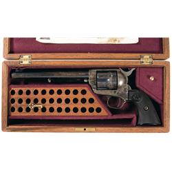 Custom Cased Pre-War Colt Single Action Army Revolver
