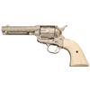 Image 1 : Cole Agee Style Custom Engraved Colt Single Action Revolver with Ivory Grips