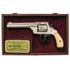 Image 1 : Cased Smith & Wesson 44 Double Action Frontier Revolver with Ivory Grips