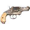Image 1 : Factory Engraved Merwin Hulbert & Co. Third Model Pocket Army Double Action Revolver with Ivory Grip