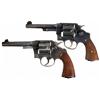 Image 1 : A World War I Smith & Wesson and Colt 1917 Double Action Revolvers -A) Smith & Wesson Model 1917 Dou