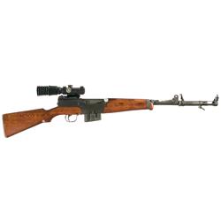 French MAS 49-56 Semi-Automatic Sniper Rifle with Sling, Extra Magazines, Pouch and Scope