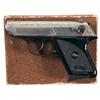 Image 1 : Rare Walther Factory Engraved Model TPH Pistol with Matching Box And Instruction Manual