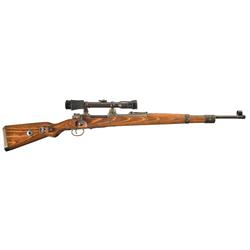 Mauser Model K98 High Turret Bolt Action Sniper Rifle