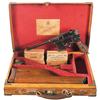 Image 1 : Cased Presentation 1896 Mauser "Cone Hammer" Pistol with J. Purdey & Sons Retailer Markings, Matchin