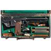 Image 1 : Exceptional Borchardt Model 1893 Semi-Automatic Pistol with Case and Accessories Photographed in Lug