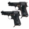 Image 1 : Collector's Lot of Two Beretta Semi-Automatic Pistols -A) Romanian Beretta Model 1935 Semi-Automatic