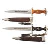 Image 1 : Two Nazi SA Daggers with Sheaths, Hangers and a Portapee