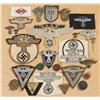 Image 1 : Large Group of NSKK Patches, Badges and Pins