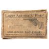 Image 1 : Rare Original Luger Model 1900 Automatic Pistol Picture Box