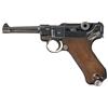 Image 1 : German Mauser Military (S/42) Code 1937 Luger Semi Automatic Pistol with Matching Magazine
