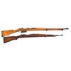 Image 1 : Two European Made Military Long arms -A) Argentine Mauser Model 1891 Rifle   B) Czech VZ24 Mauser