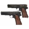 Image 1 : Two Nazi Marked Polish Radom Model 35 Semi-Automatic Pistols -A) Polish Radom Model 35 Semi-Automati