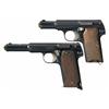 Image 1 : Two Astra Semi Automatic Pistols -A) Nazi Contract Astra 300 Semi Automatic Pistol   B) Astra Mod