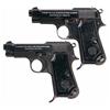 Image 1 : Collectors Lot of Two Beretta Semi-Automatic Pistols -A) Beretta Model 1934 Semi-Automatic Pistol <b