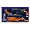 Image 1 : Cased Colt U.S. Cavalry Commemorative 1860 Percussion Revolver Set -A) Cased Colt 1860 Army Revolver