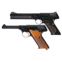 Two Colt Woodsman Semi-Automatic Pistols -A) Colt Second Series Woodsman Match Target Semi-Automatic