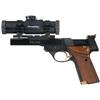 Image 1 : High Standard/ Clark Custom Model 106 Supermatic Trophy Target Pistol with Burris Red Dot Sight