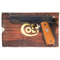 Excellent Colt Government Model Mark IV Series 70 Semi-Automatic Pistol with Box