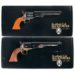 Two Boxed Colt Black Powder Series Revolvers -A) Colt Model 1851 Navy Black Powder Series Revolver w