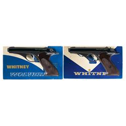 Two Boxed Whitney Wolverine Semi-Automatic Pistols -A) Whitney Wolverine Semi-Automatic Pistol with 