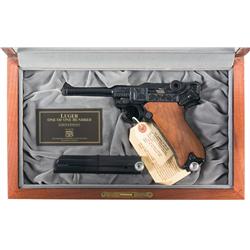 Cased One of One Hundred American Historical Foundation Luger Pistol