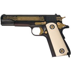 U.S. Air Force Commemorative Auto Ordnance Model 1911A1 Semi Automatic Pistol with Case