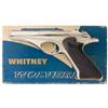 Image 1 : Very Scarce Whitney Nickel Plated Wolverine Semi-Automatic Pistol with Box