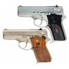 Image 1 : Two Smith & Wesson Semi Automatic Pistols -A) Smith & Wesson Model 59 Semi Automatic Pistol with Bas