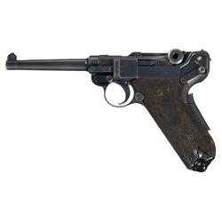 Bern Production Swiss Model 1929 Luger Pistol with Holster