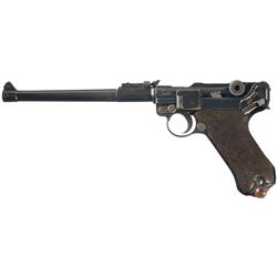 World War I DWM 1917 Dated Artillery Luger Semi-Automatic Pistol