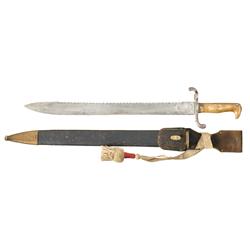 Pioneer Bayonet for 1871 Mauser Rifle