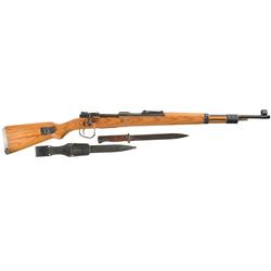 "Mod.98", "swp45" Marked Code Model 98k Bolt Action Rifle with Bayonet