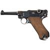 Image 1 : World War II Mauser "42" Code, 1940 Date Luger Pistol with Holster and Accessories