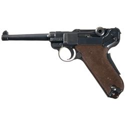 Swiss Bern Model 1929 Luger Pistol with Holster