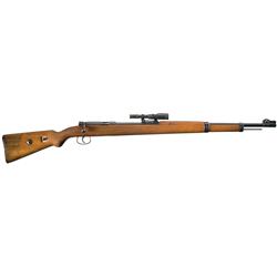 Excellent Walther Sportmodell Single Shot Bolt Action Training Rifle with Scarce ZF-41 Scope and Tot