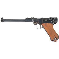 WWI German 1917 Dated "DWM" Artillery Luger