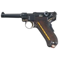 Rare DWM Model 1902 Cartridge Counter American Eagle Test Luger