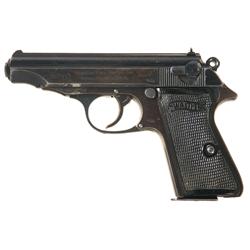 Nazi Proofed Walther Model PP Semi-Automatic Pistol