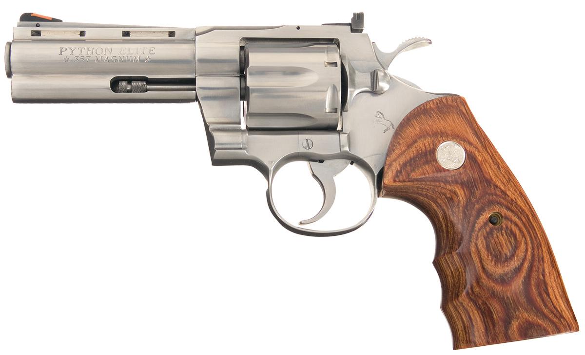 Colt Python Elite Stainless Steel Double Action Revolver