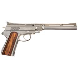 Wildey Auto Pistol with New Milford Address