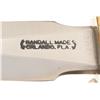 Image 2 : Randall Miniature Number 2 Knife with Rare Tom Leschorn Carved Handle