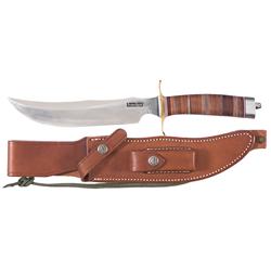 Randall Made/ Randall Knife Society RKS-4 Model 4-8 Fighter Knife with Sheath