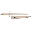 Image 1 : Renowned Knifemaker Fred Carter Ivory Handle Dagger with Sheath