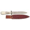 Image 1 : Jim Sornberger Knife with Ivory Handle and Sheath