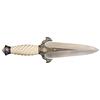 Image 1 : Exquisite Curt Erickson and Julie Warenski-Erickson Gold and Silver Inlaid Dagger with Ivory Handle