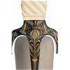 Image 2 : Exquisite Curt Erickson and Julie Warenski-Erickson Gold and Silver Inlaid Dagger with Ivory Handle