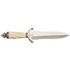 Image 1 : Jim Ence Dagger with Ivory Handle and Gold Nugget Inlays