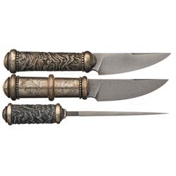 Three Tai Goo Art Edged Weapons