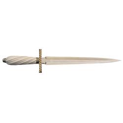 Joe Kious Dagger with Gold and Ivory Handle